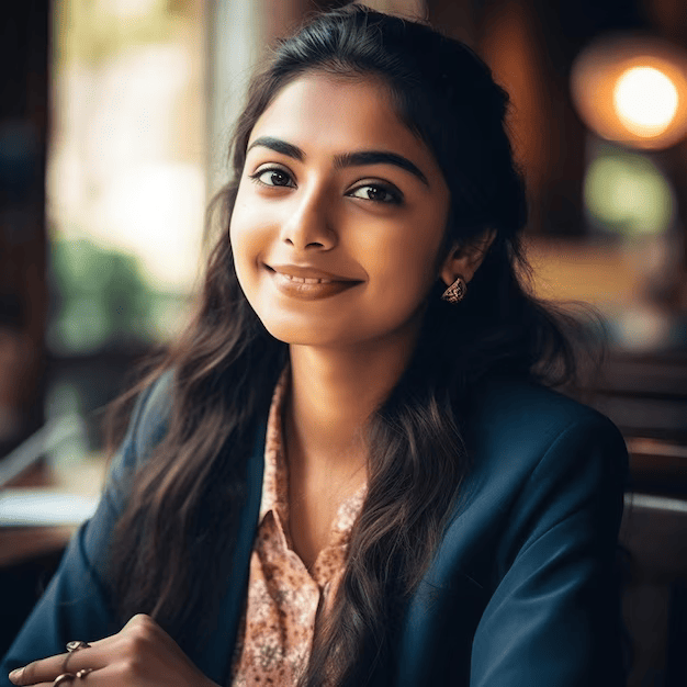 indian-woman-blue-blazer-sits-cafe-with-her-hands-her-lap_589208-11